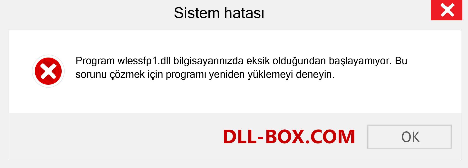 wlessfp1.dll dosyası eksik mi? Windows 7, 8, 10 için İndirin - Windows'ta wlessfp1 dll Eksik Hatasını Düzeltin, fotoğraflar, resimler